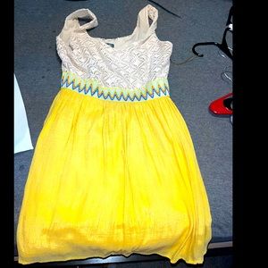 Yellow dress